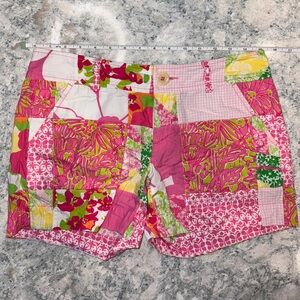 Lilly Pulitzer Women's Pink Patchwork Shorts